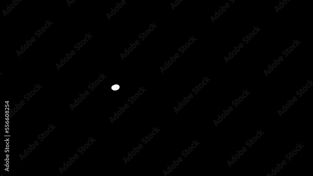 Animation of liquid rotating motion on black background Animation of liquid rotating motion on black background