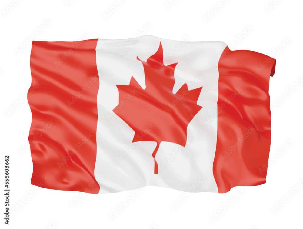 3d Canada flag national sign symbol 3d Canada flag national sign symbol