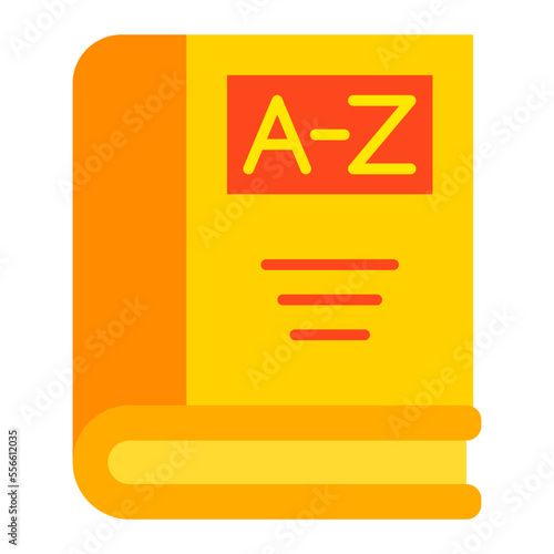 Dictionary Flat Icon