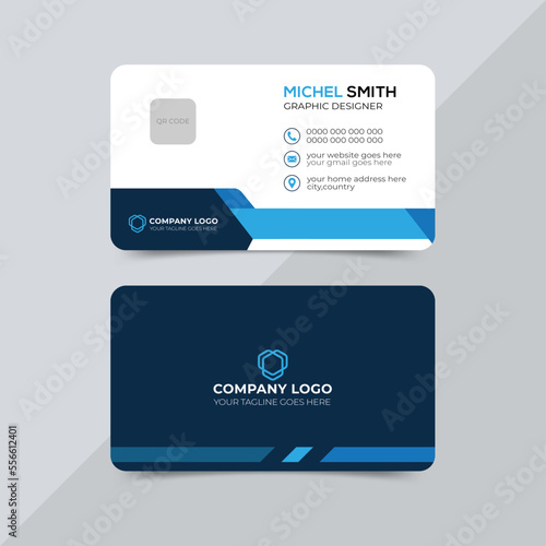 Medical doctor business card design template