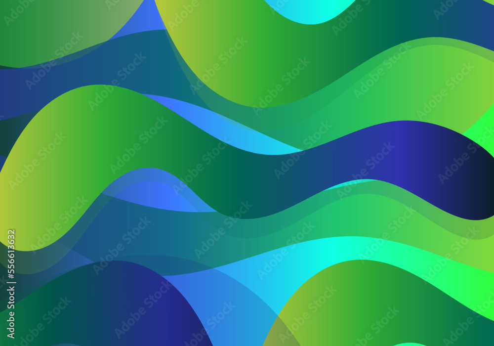 Fototapeta premium flow wave abstract background