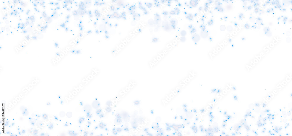 sparkling blue magic glitter element
