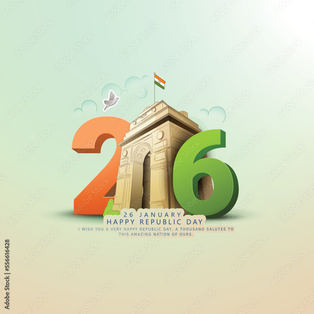 Republic Day Clipart Hd PNG, Happy Republic Day India With Element Line Art  In Center, Republic Drawing, Republic Sketch, Republic Day India PNG Image  For Free Download