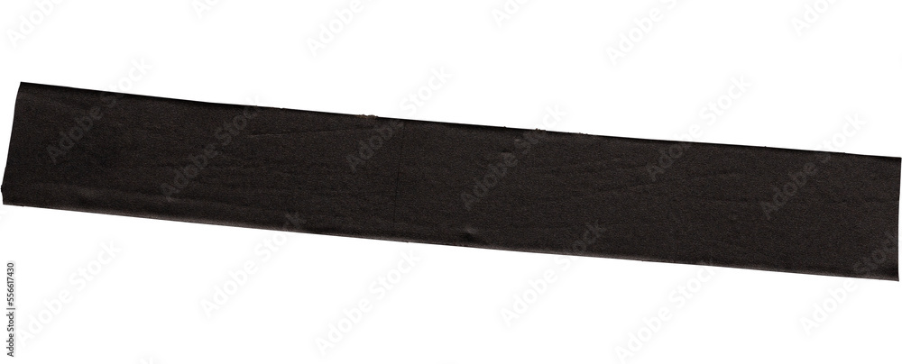 adhesive tape realistic electrical black tape png isolated on transparent  background Stock Photo