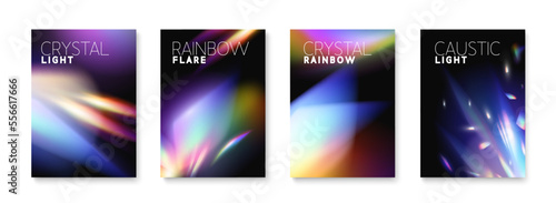 Crystal Rainbow Banners Set
