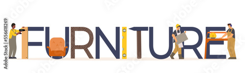 Furniture Assembly Text Composition