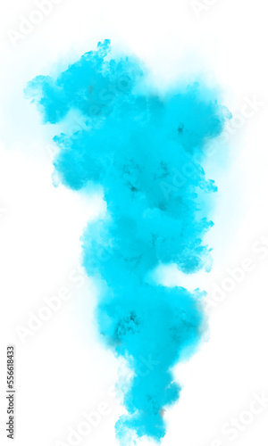 Easy-to-use colored smoke