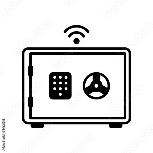 Smart safe box icon