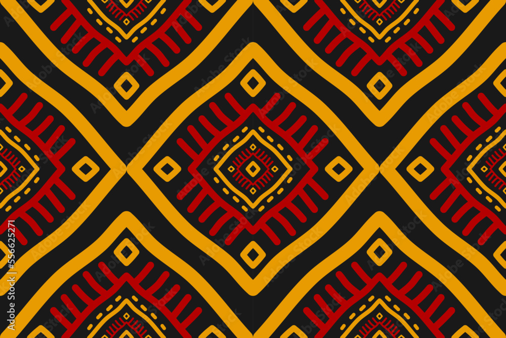 Geometric ethnic seamless pattern traditional. Aztec ethnic ornament print. Tribal pattern style. Design for background, fabric, clothing, carpet, textile, batik, embroidery.