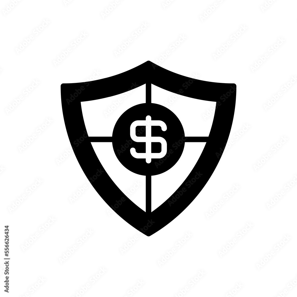 Fototapeta premium Protection icon in vector. Logotype