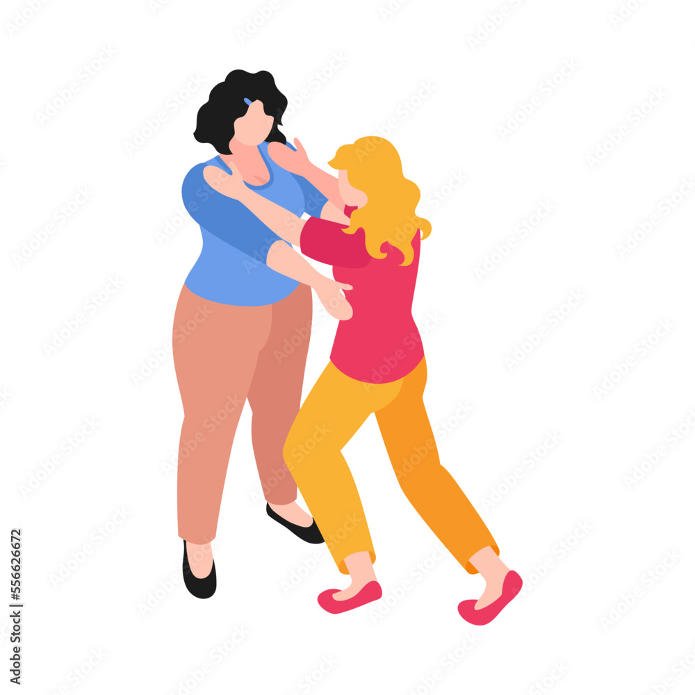 Happy Lesbian Lovers Composition Happy Lesbian Lovers Composition