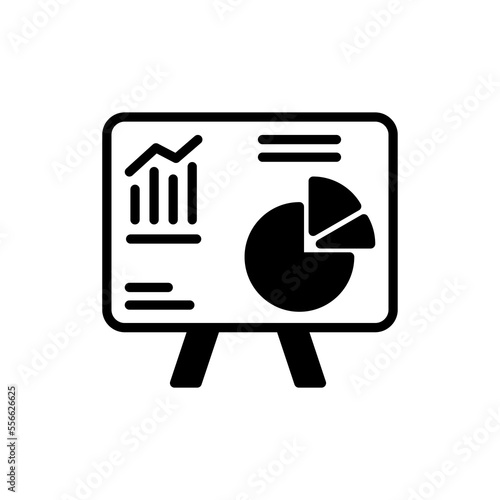 Report icon in vector. Logotype