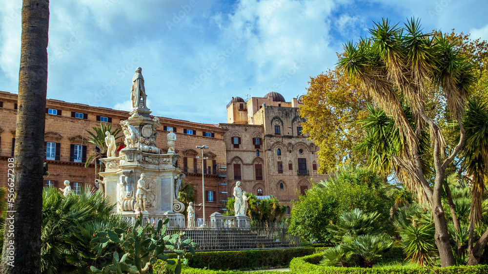 Palermo, Sicily (Italy): Norman Palace (Palazzo dei Normanni) the Royal Palace