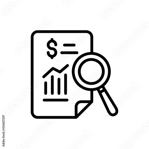 Underwriting icon in vector. Logotype photo