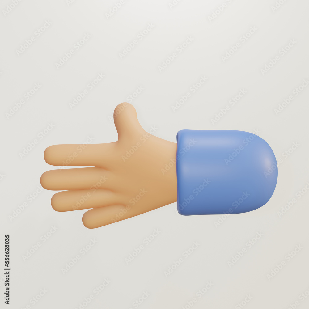 thumb up hand gesture 3d image thumb up hand gesture 3d image