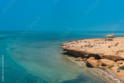 Saudi Arabia, Jazan Province, Sandy shore in Farasan Islands photo