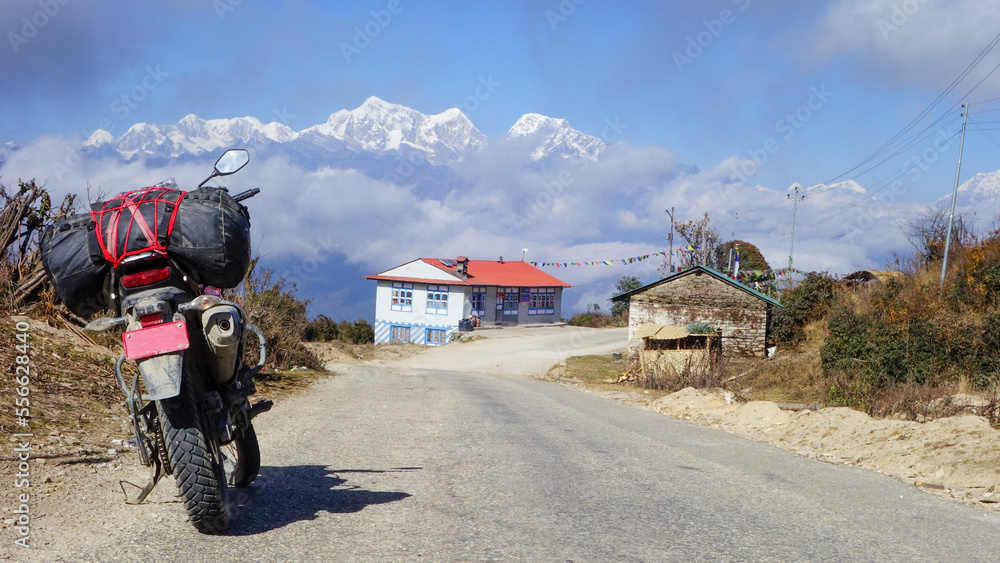 Obraz premium Nepal. Road Trip 