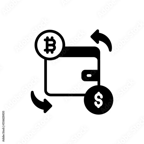 Exchange Integration icon in vector. Logotype
