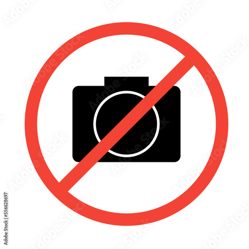 no camera sign, no photo icon, don't take picture icon