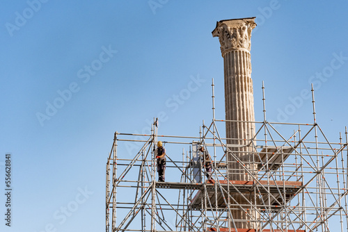 Photography Restoration of Roman Column