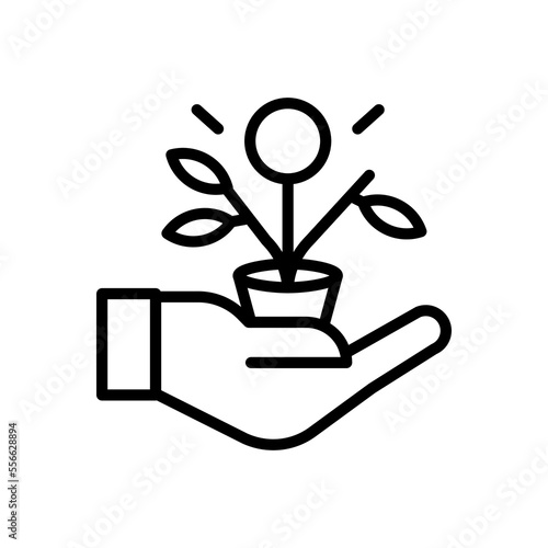Start Up icon in vector. Logotype