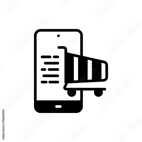E-commerce icon in vector. Logotype