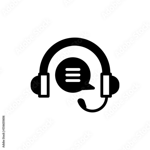 Call Center icon in vector. Logotype