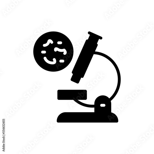Biology icon in vector. Logotype