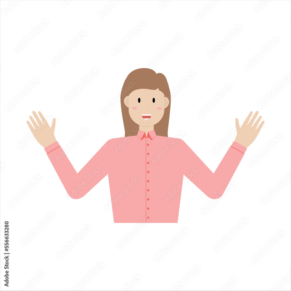 Female Teacher Cartoon Illustration Female Teacher Cartoon Illustration