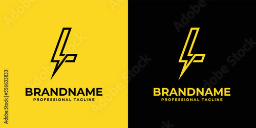 Letter L Energy Logo, suitable for any business related to Energy or electricity with L initials.