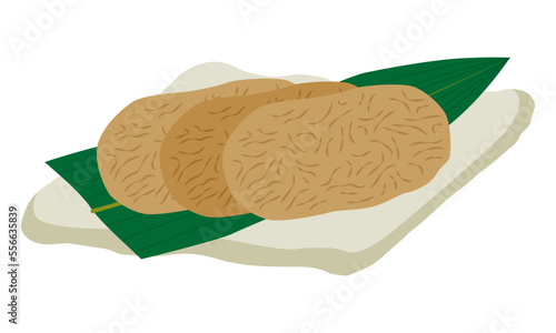 じゃこ天のイラスト