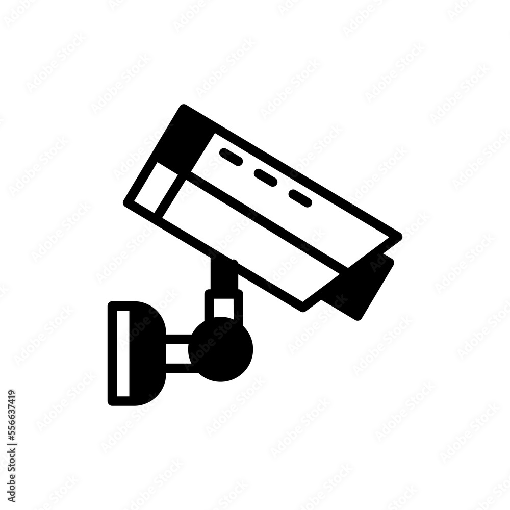 Surveillance icon in vector. Logotype
