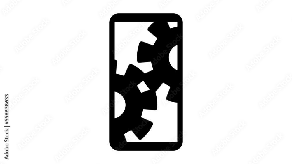 mobile telephone service icon in outline design. mobile telephone service icon in outline design.