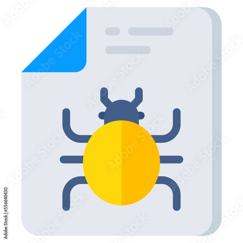 Modern design icon of bug