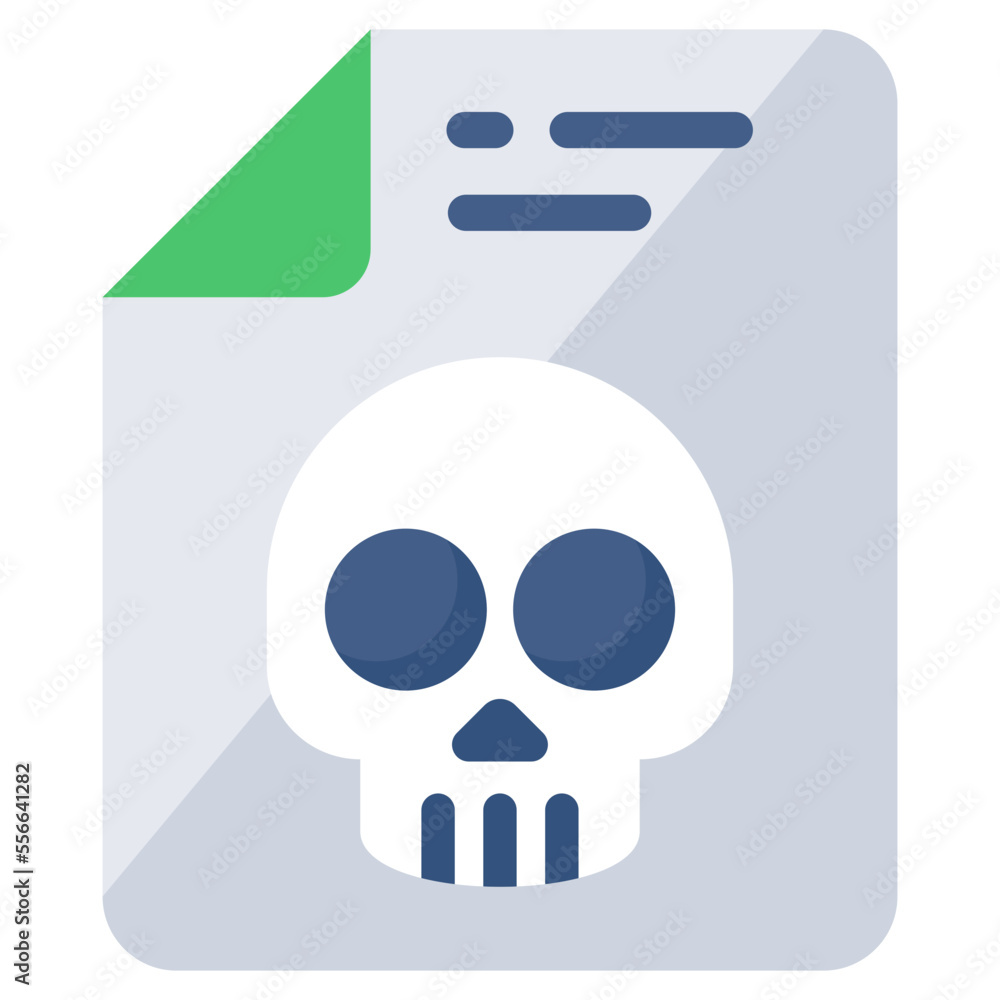 Modern design icon of file hacking Modern design icon of file hacking
