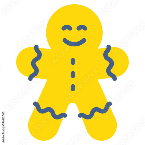 A yummy icon of gingerbread 