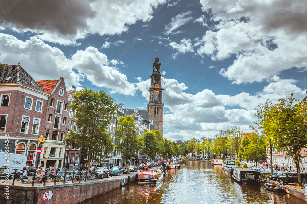 Westerkerk Church At Amsterdam The Netherlands 2-7-2019