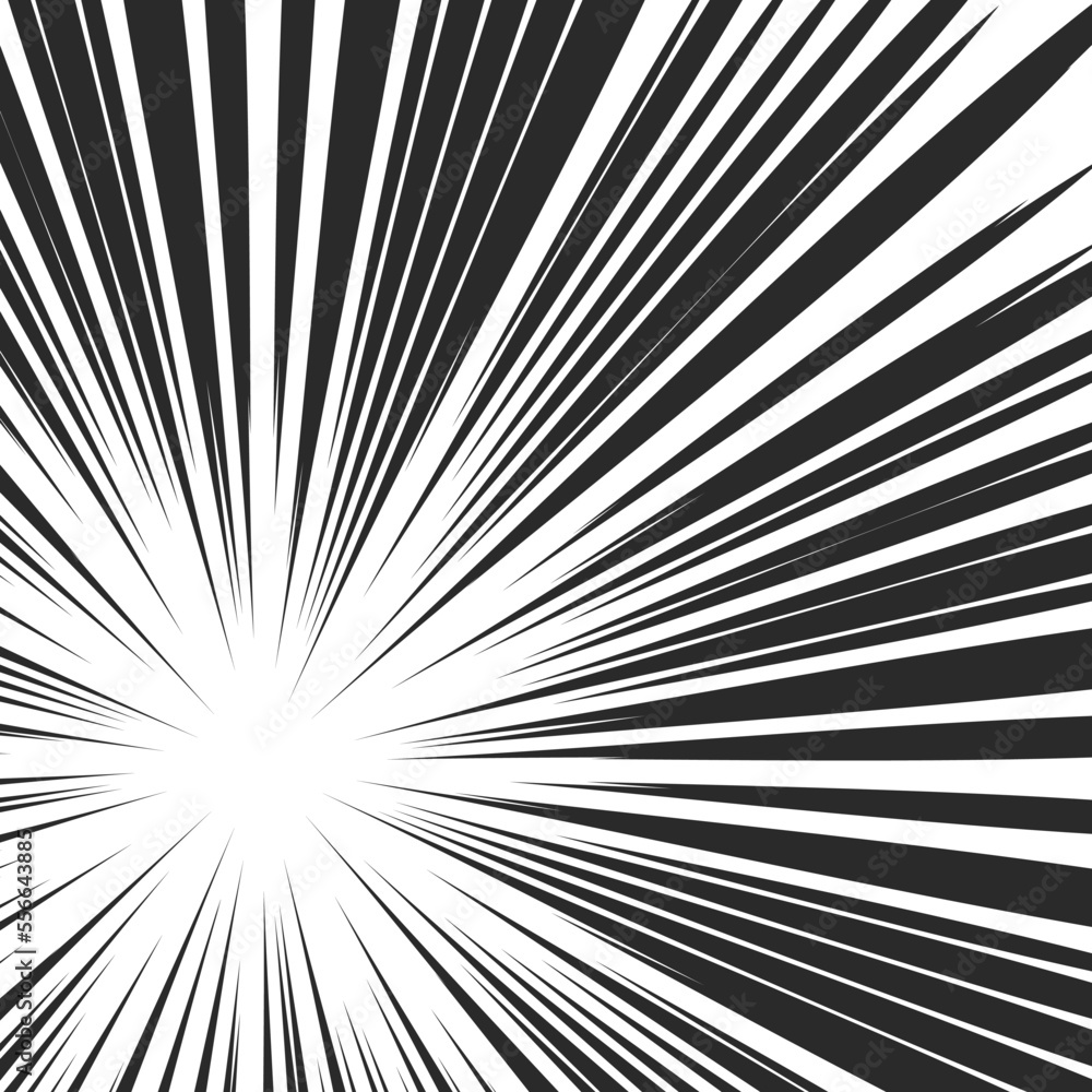 Obraz premium Speed line effect