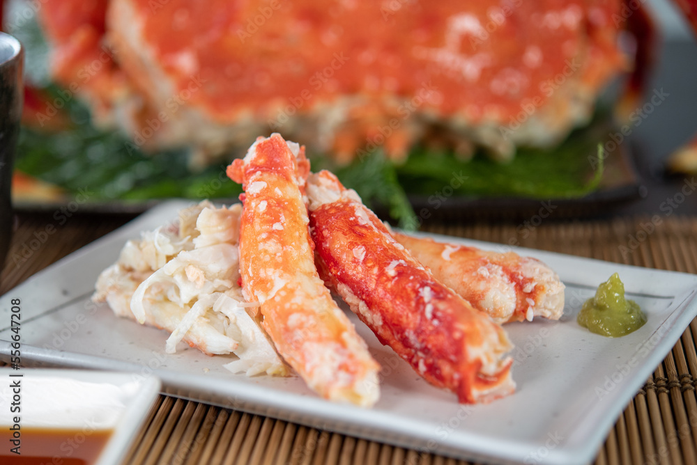 贅沢たらば蟹のムキ身 贅沢たらば蟹のムキ身