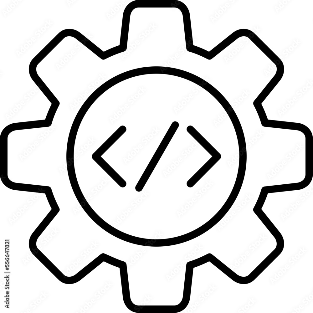 Code Optimisation Icon Code Optimisation Icon