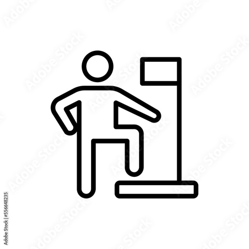 Confidence icon in vector. Logotype