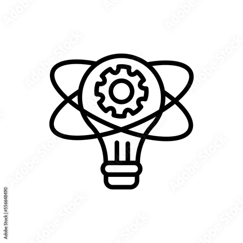 Innovation icon in vector. Logotype