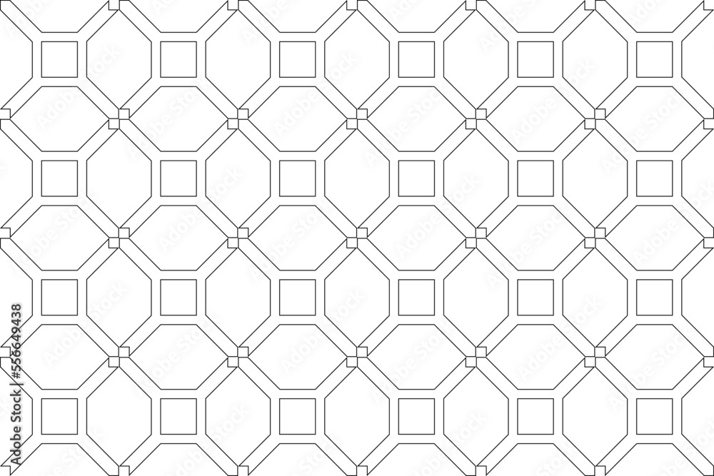 Creative geometric seamless ornamental background. Grid of repeatable pattern Creative geometric seamless ornamental background. Grid of repeatable pattern