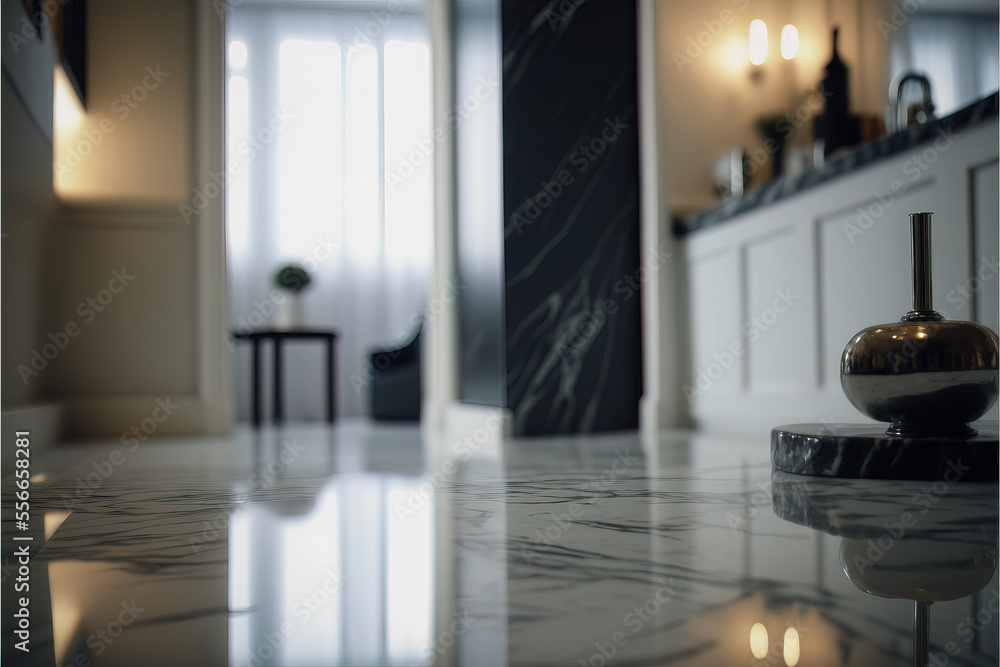 3d close-up rendering, design of a modern, luxury white apartment made of expensive marble. Minimal interior style and design. Illustration. Generative AI. 3d close-up rendering, design of a modern, luxury white apartment made of expensive marble. Minimal interior style and design. Illustration. Generative AI.