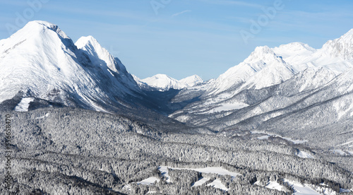 snow covered mountain