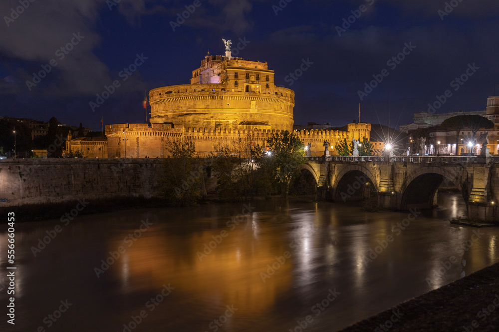 Castel Sant Angelo di notte