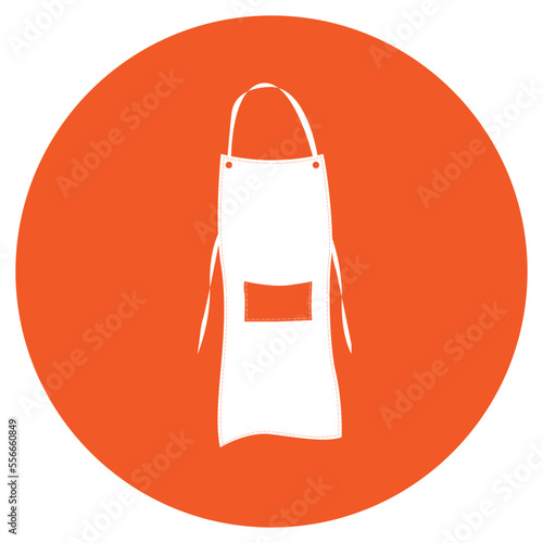 Apron vector icon