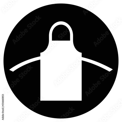 Apron vector icon