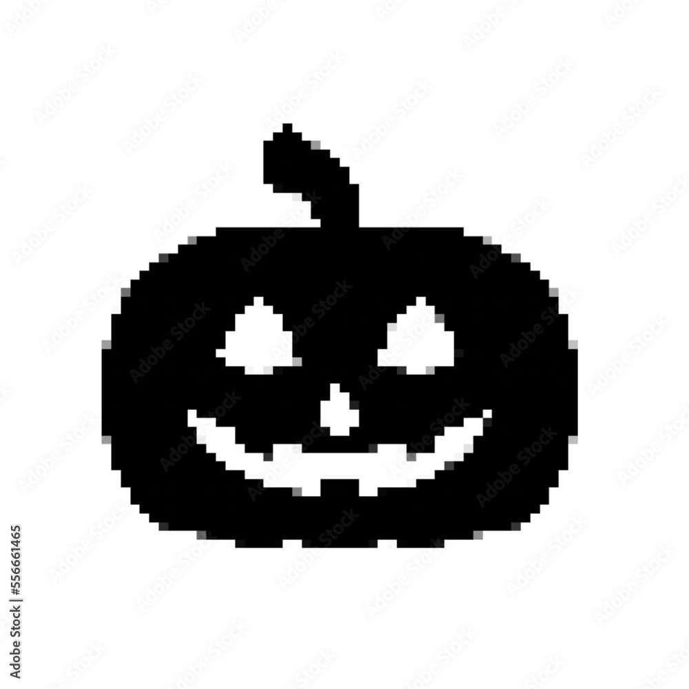illustration of an background with a symbol of the halloween pumpkin