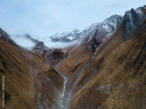 glacier in the mountains © Артемий Жижко